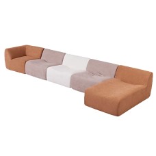 Living Room Fabric Modern Sofa